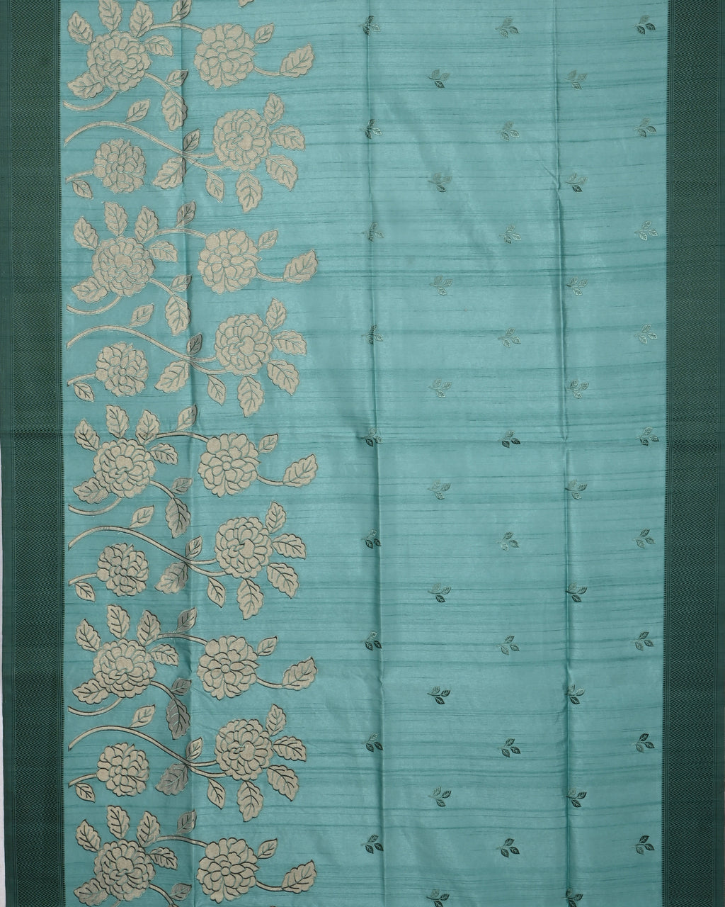Blue color Silk Saree