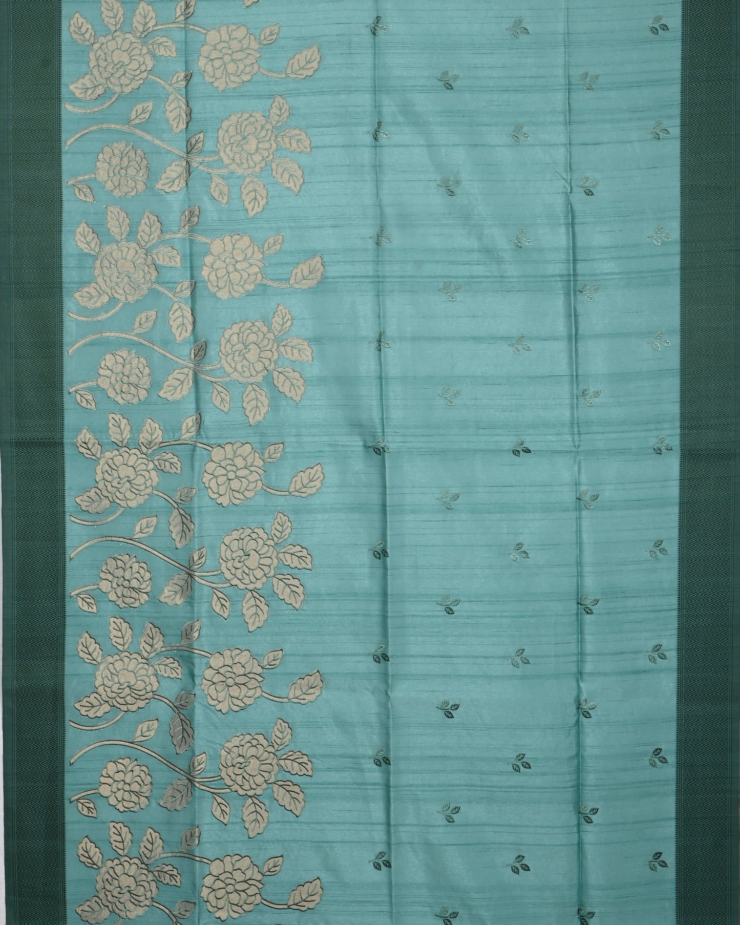 Blue color Silk Saree