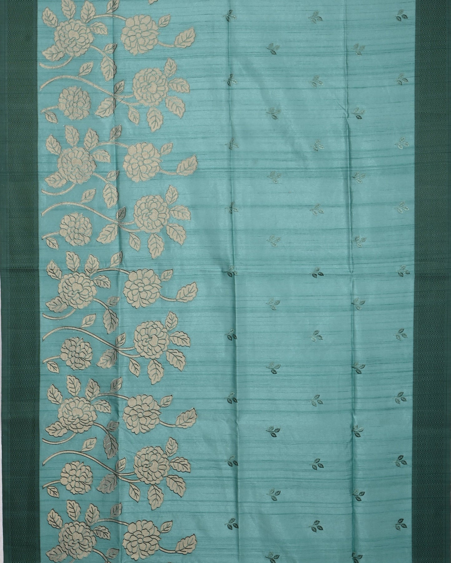 Blue color Silk Saree