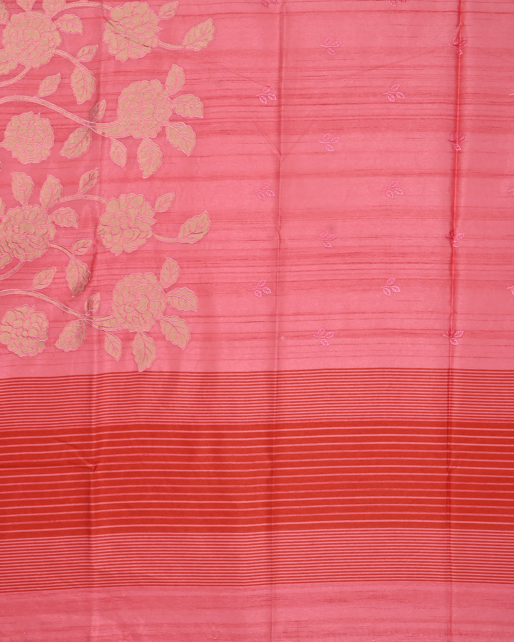 Pink color Silk Saree