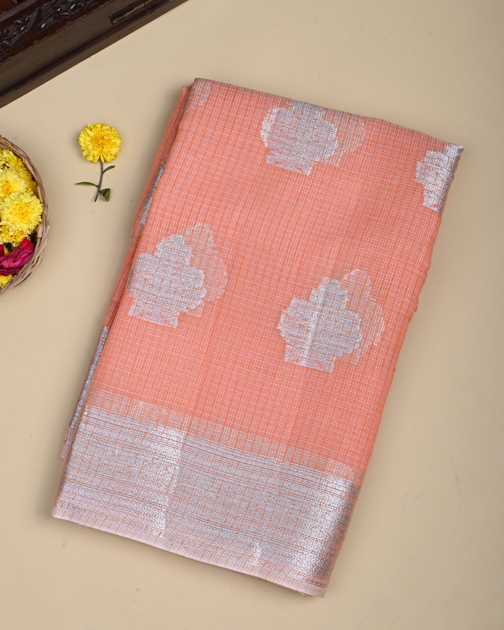 Pastel Color Kota Saree