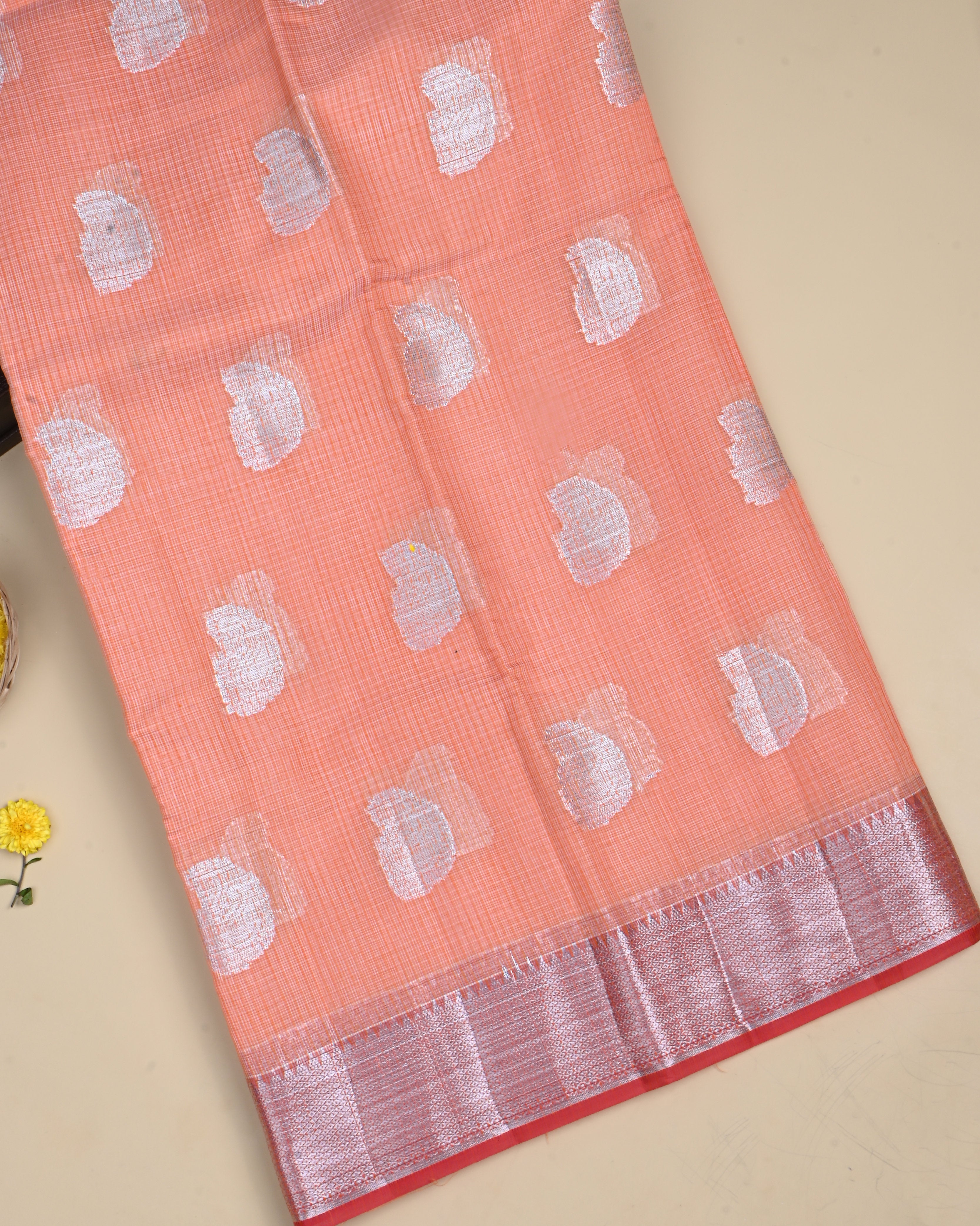 Pastel Color Kota Saree