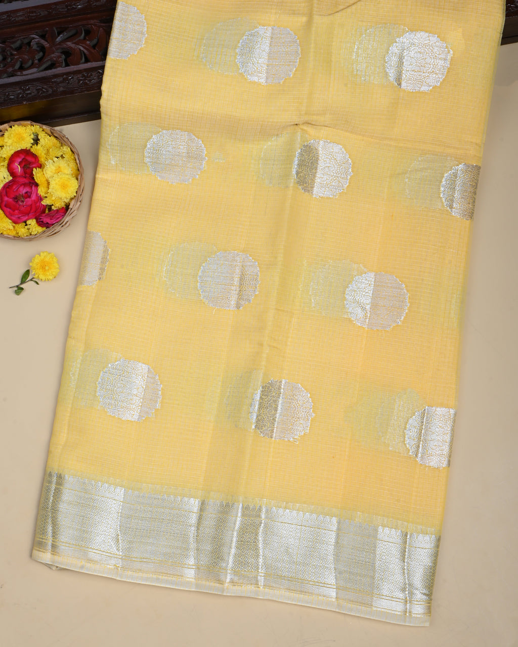 Yellow Color Kota Saree