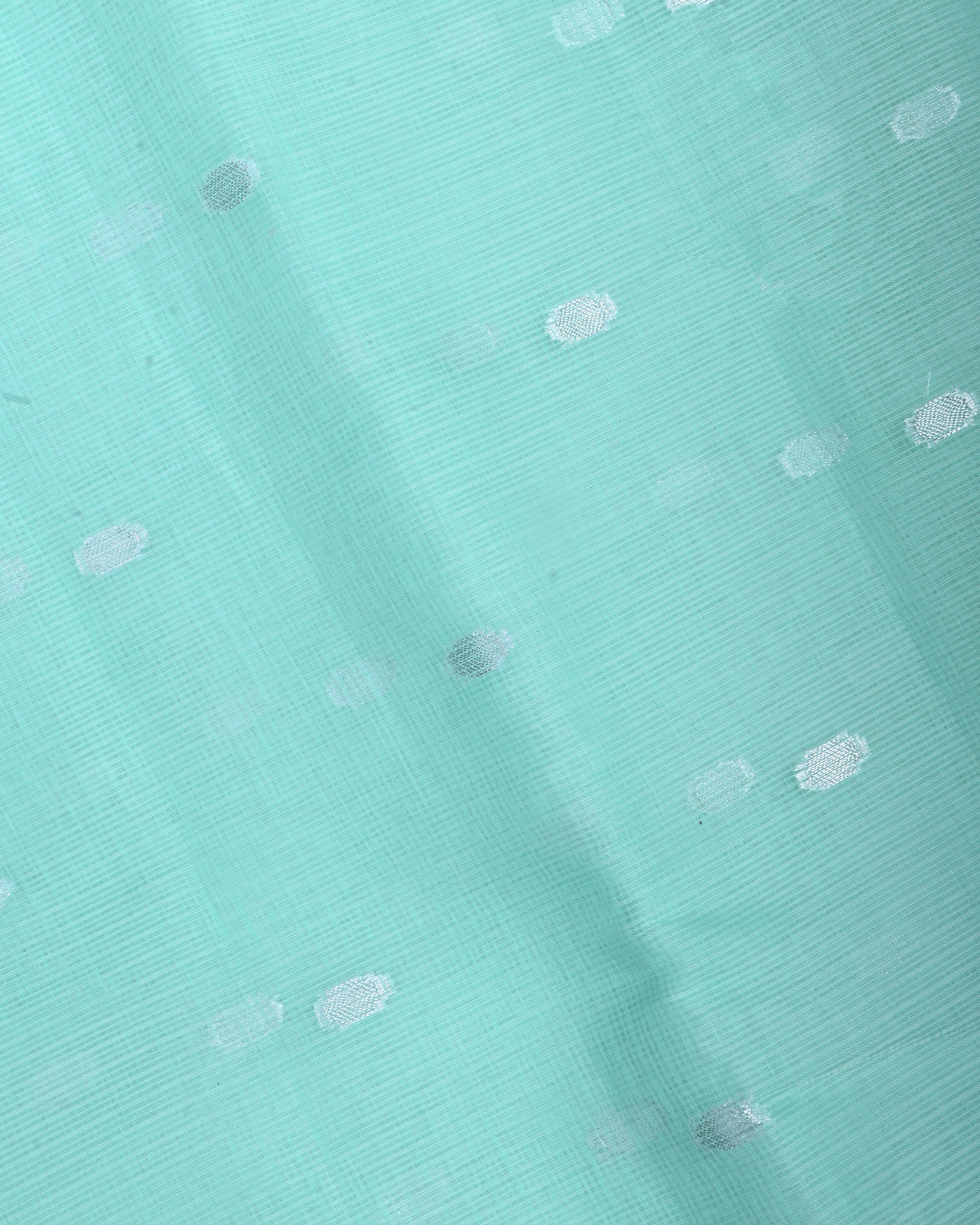 Ferozi Color Silk Saree