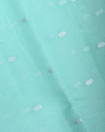 Ferozi Color Silk Saree