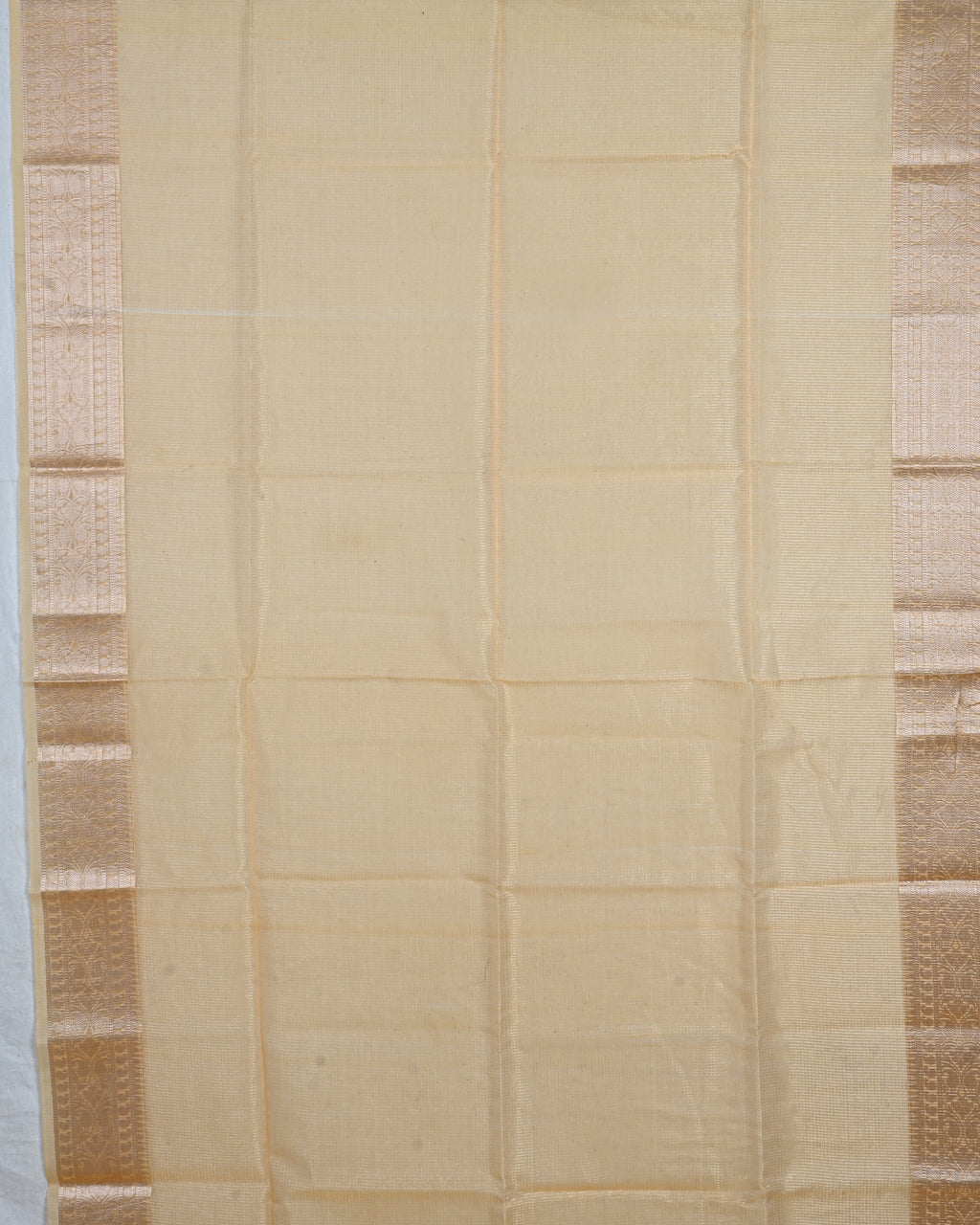 Yellow color Tissue Saree