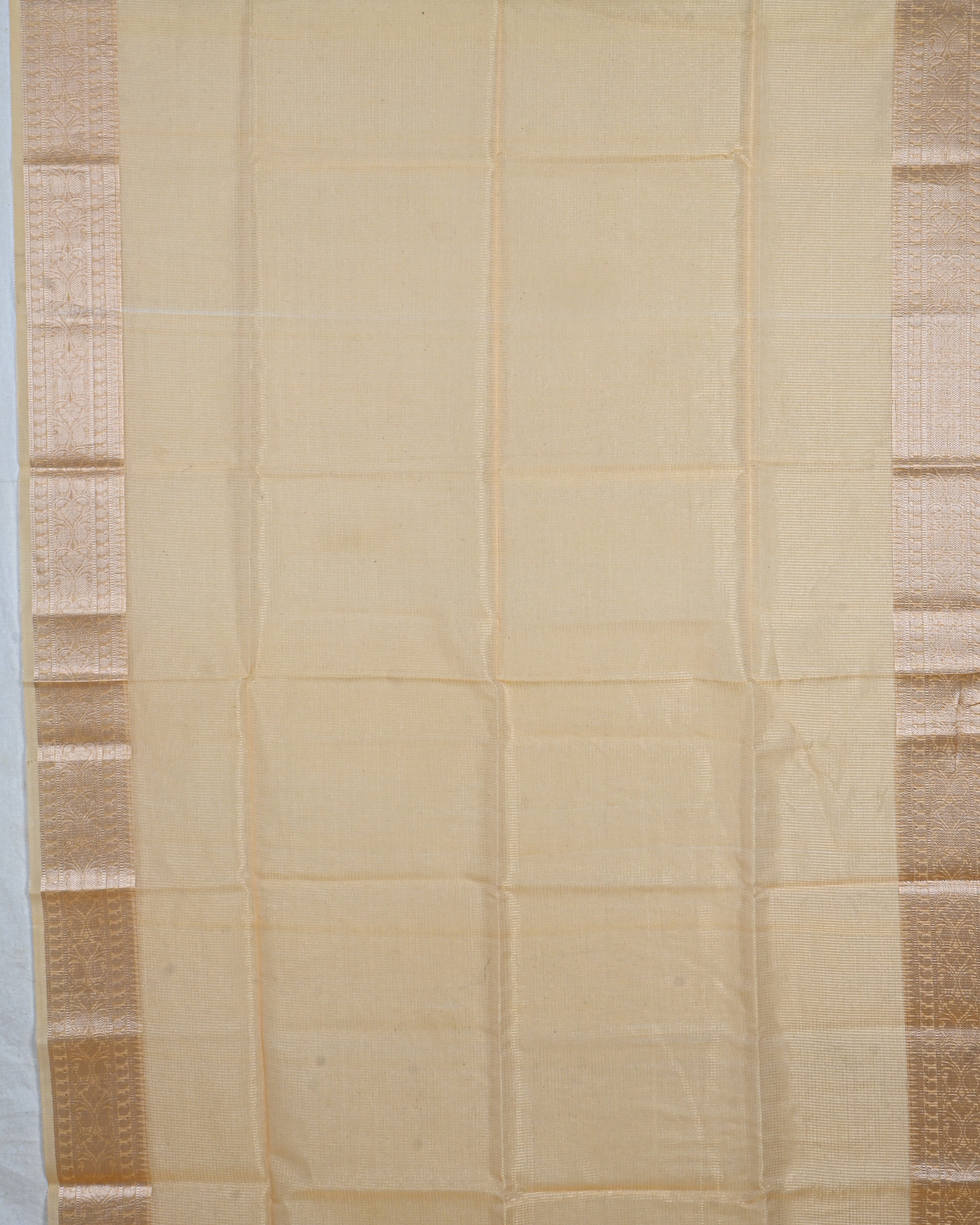 Yellow color Tissue Saree