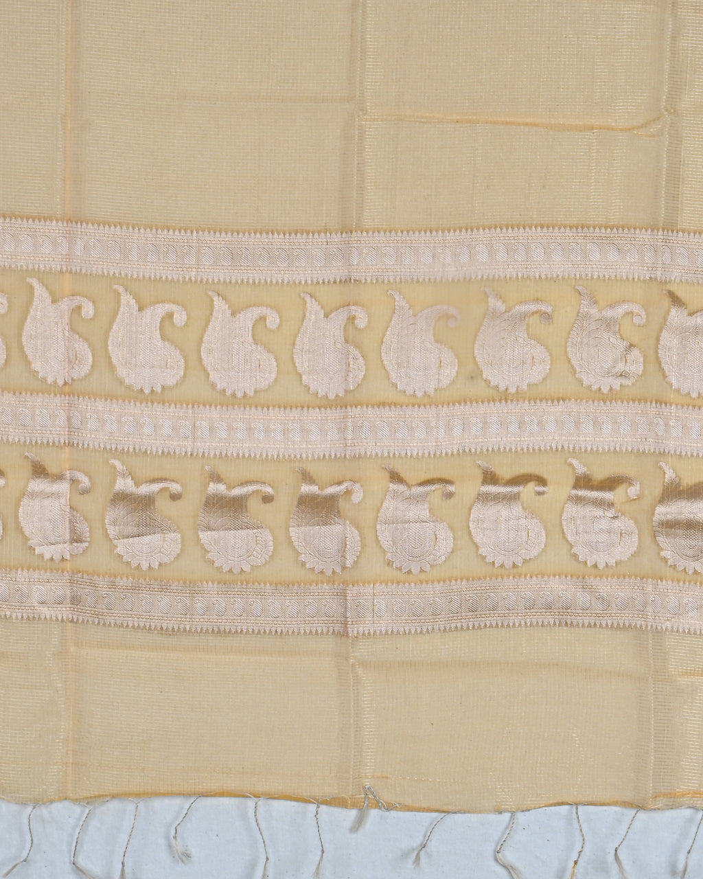 Yellow color Tissue Saree