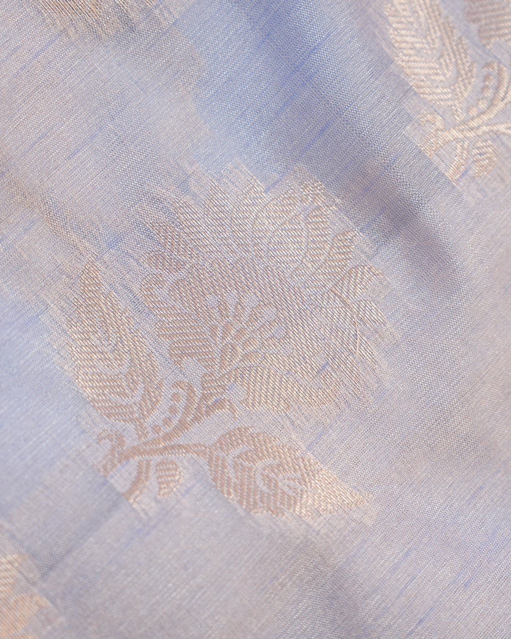 Grey color Silk Saree