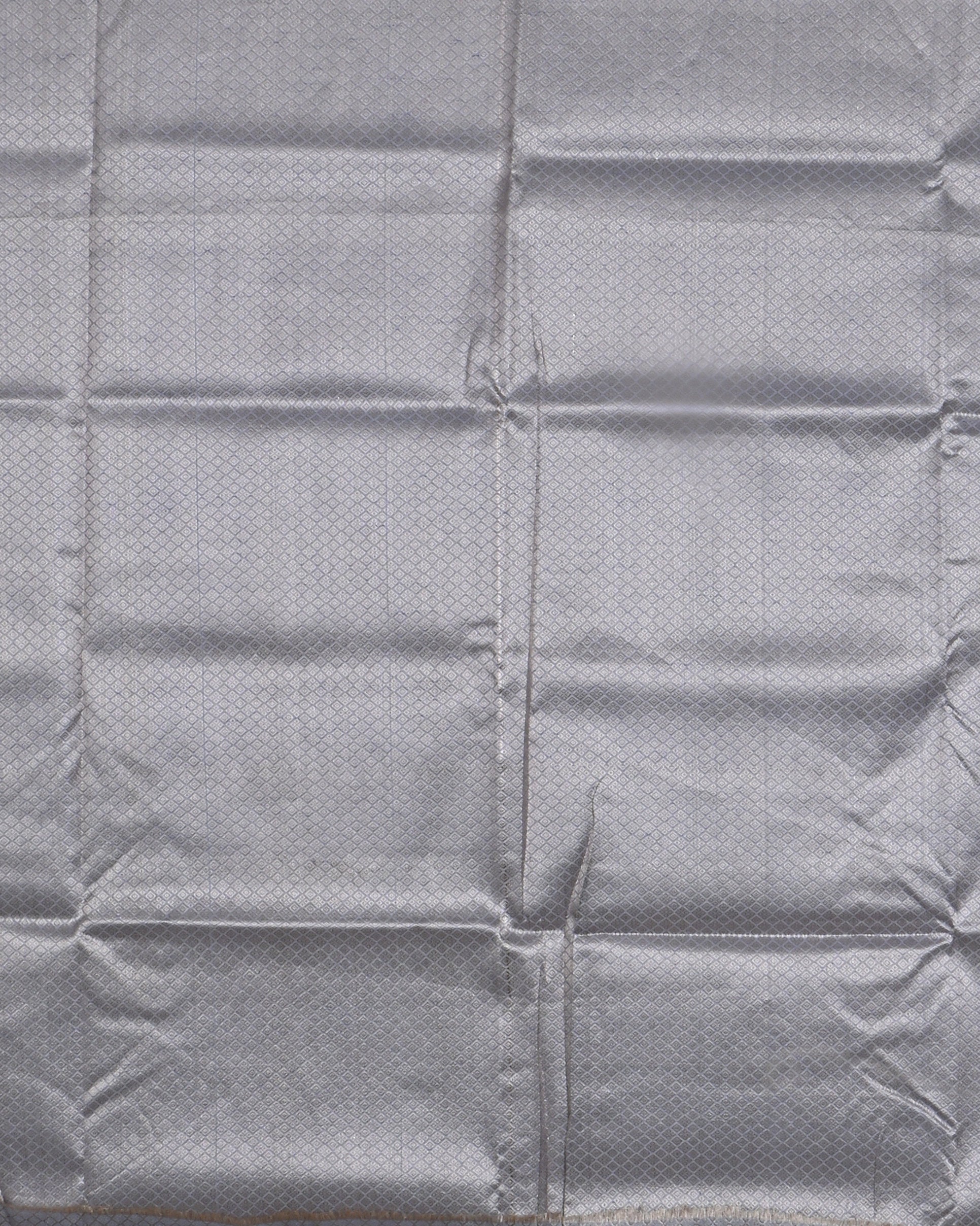 Grey color Silk Saree