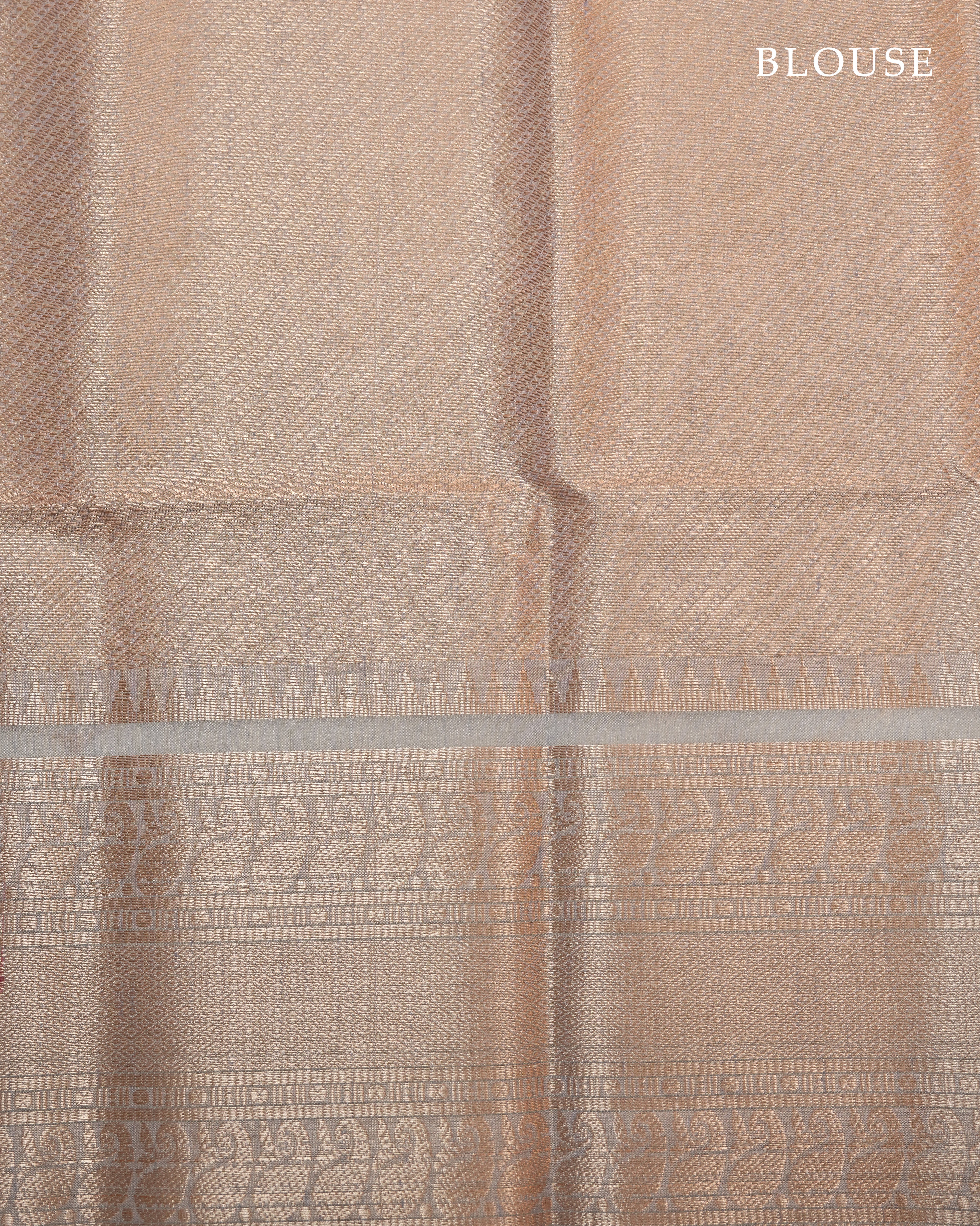 Grey color Silk Saree