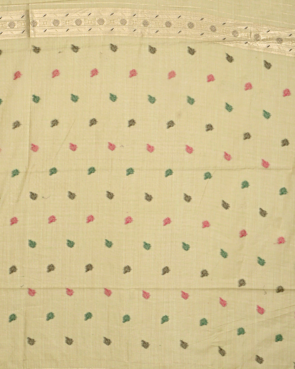 Green color Chanderi Saree