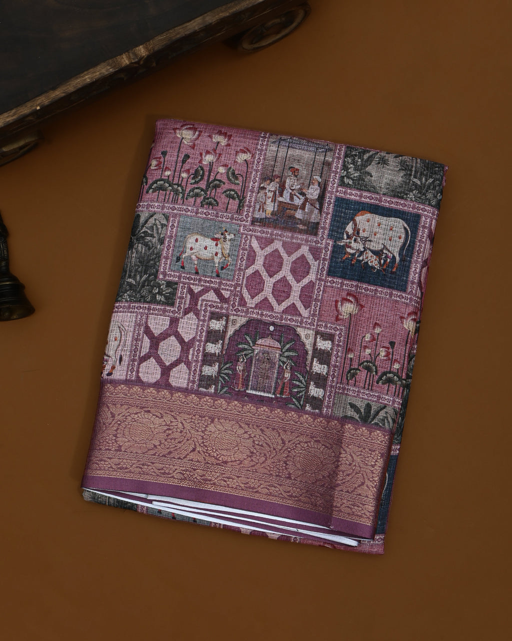 Multi color Silk Kota Saree