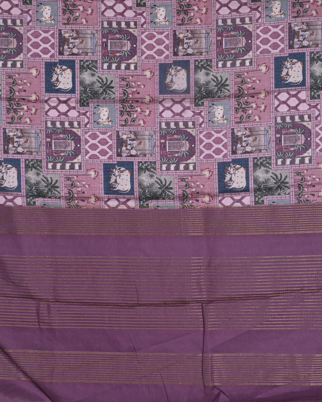 Multi color Silk Kota Saree