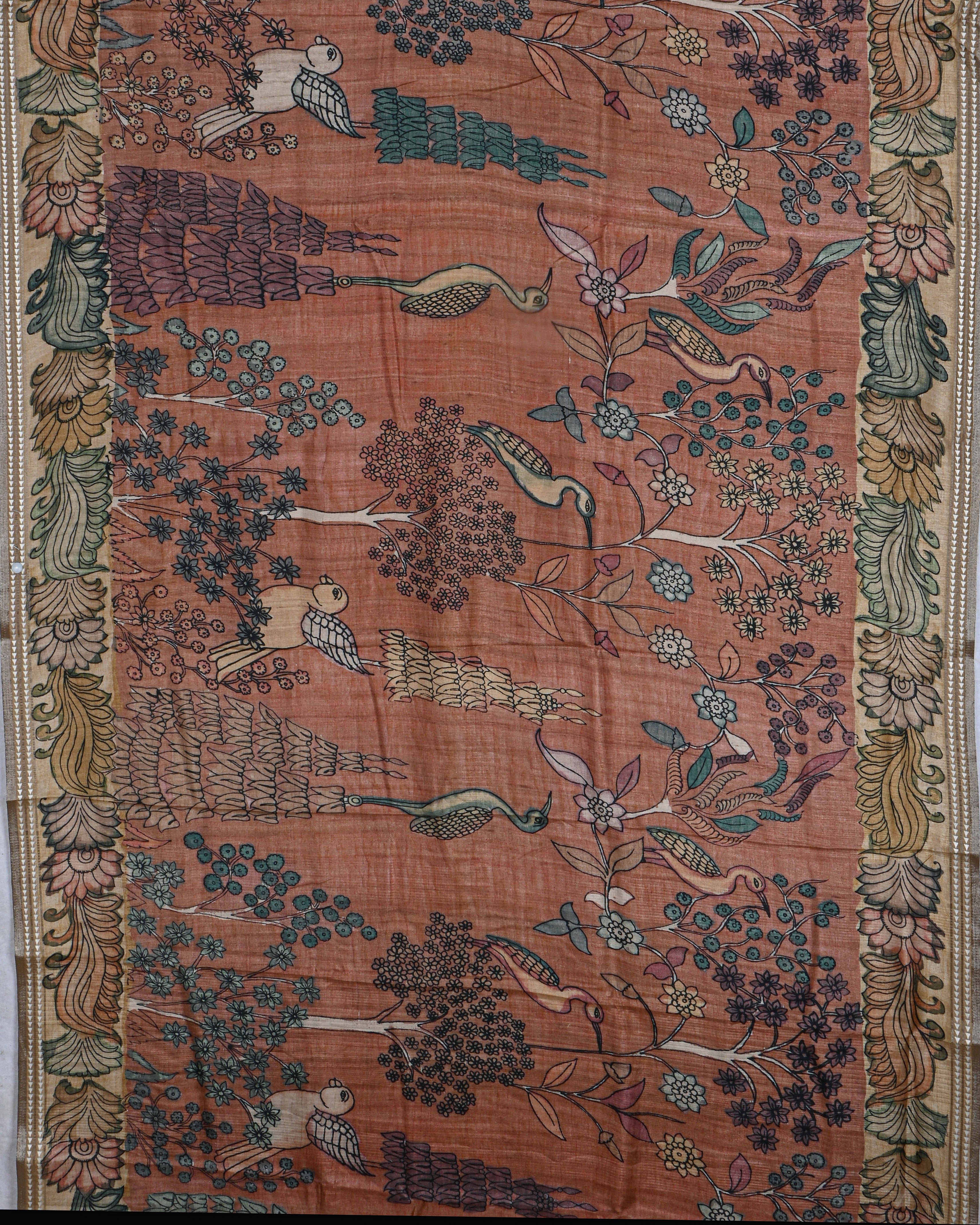 Multi color Silk Saree