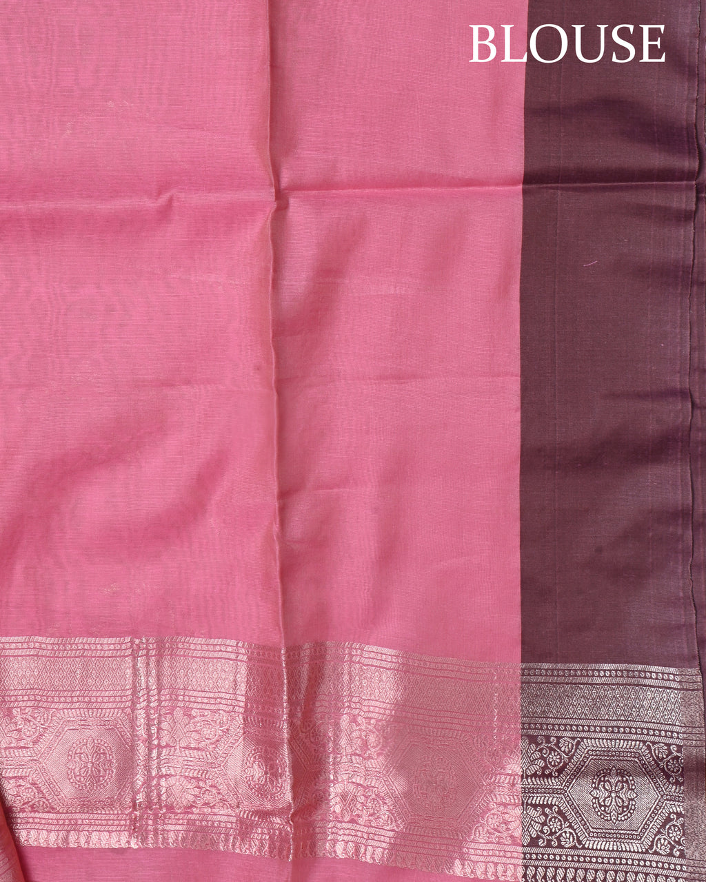Pink Color Silk Saree