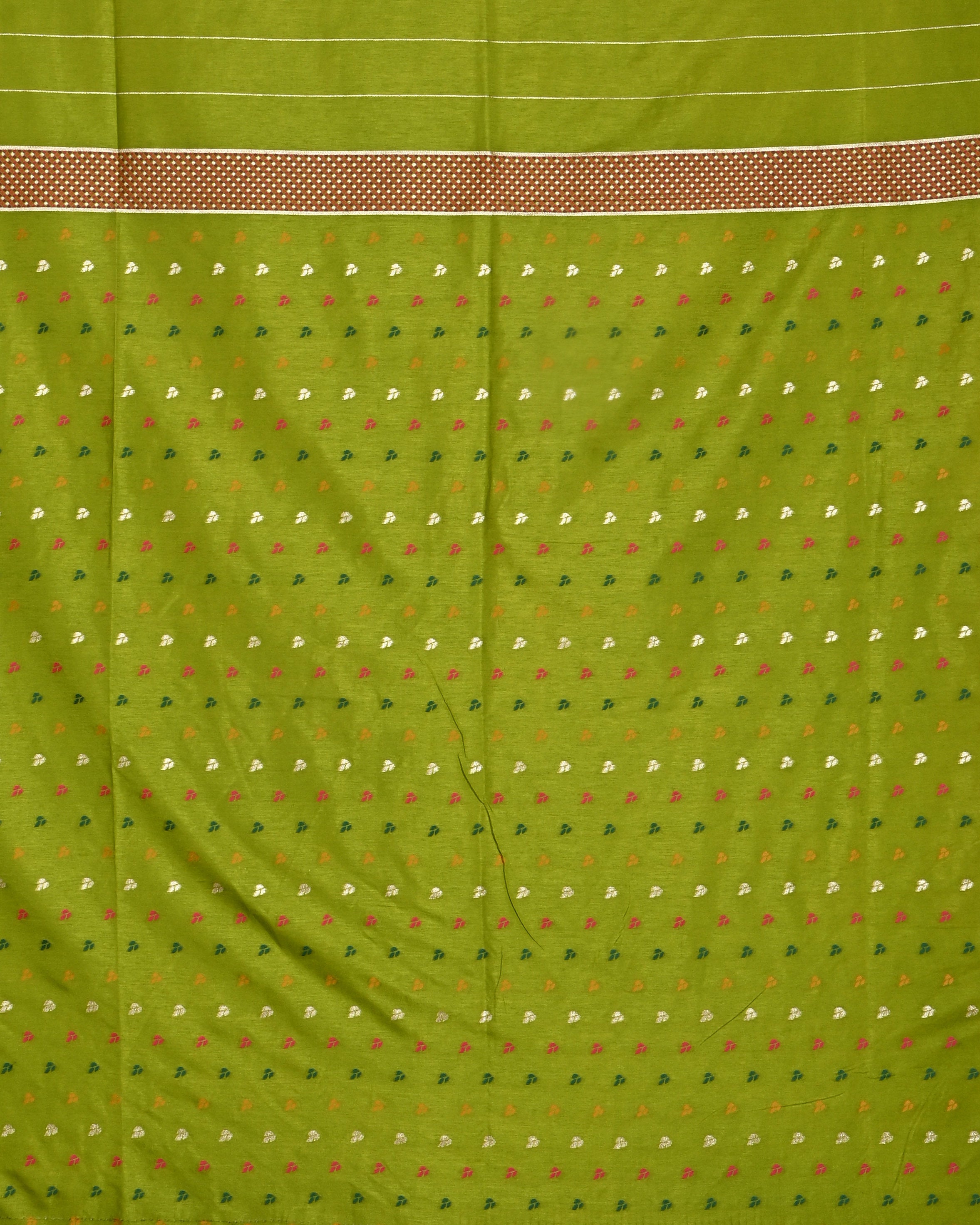 Green color Silk Saree