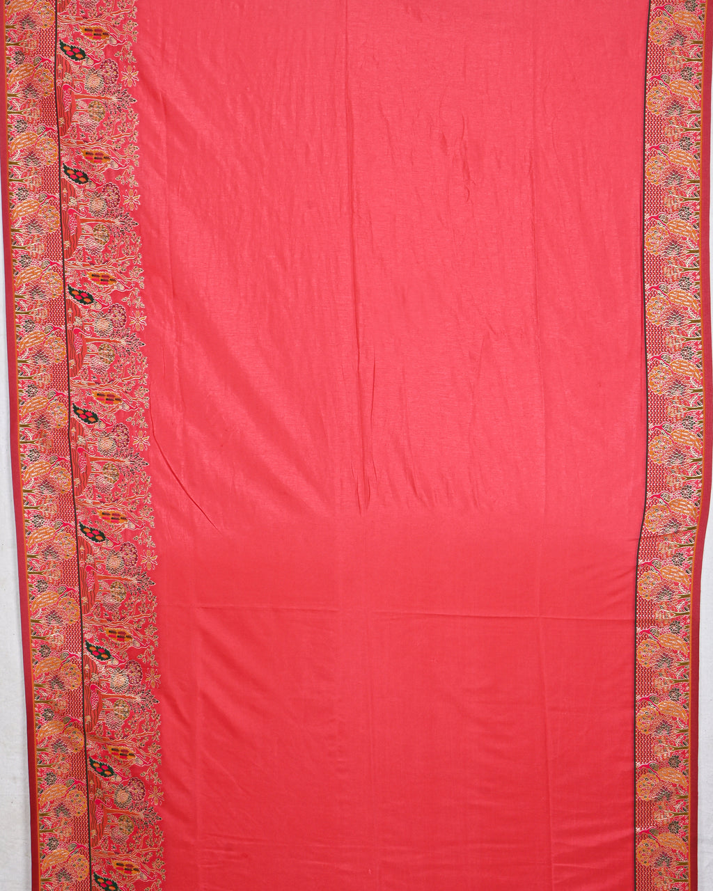 Pink color Silk Saree