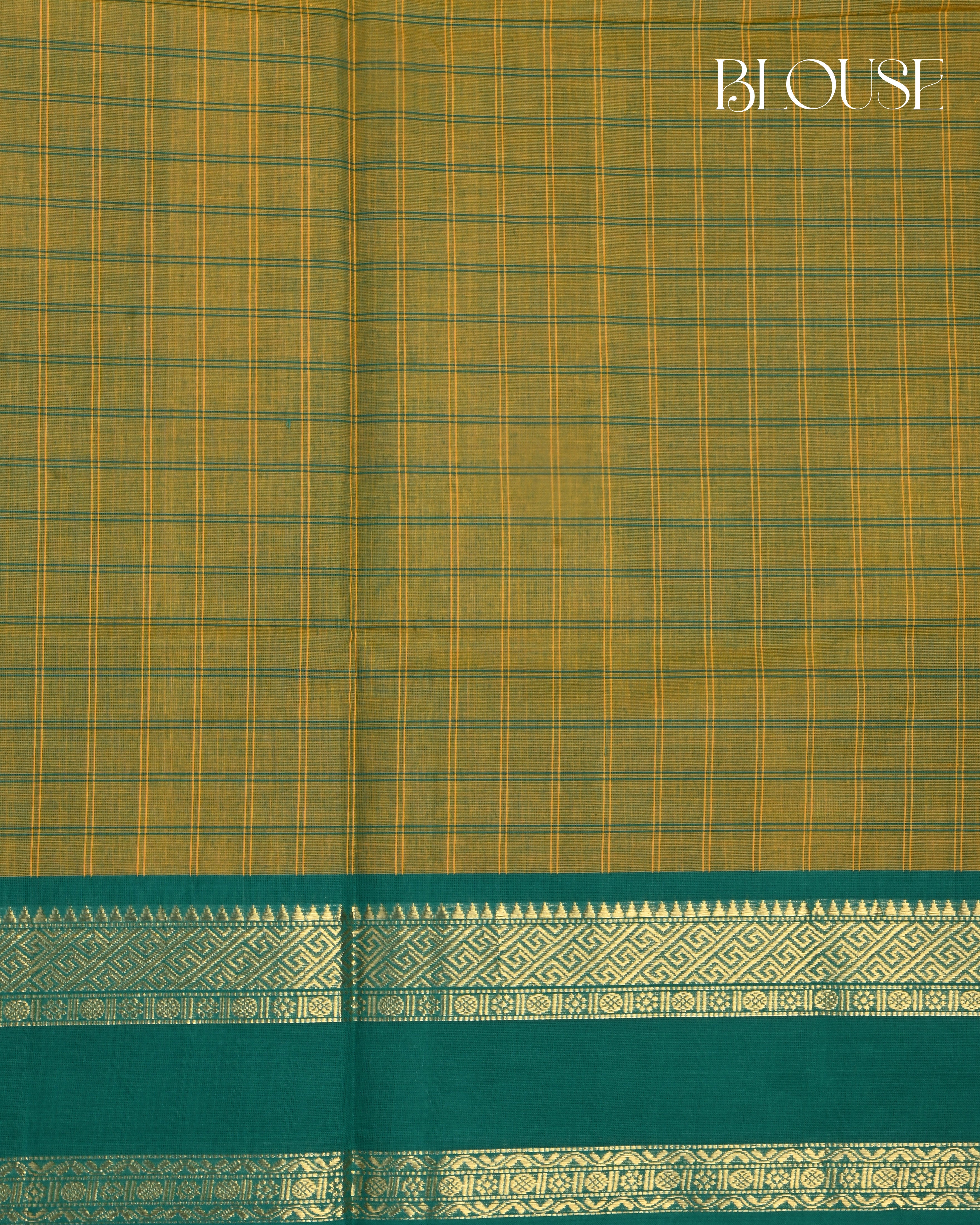 Green Color Cotton Saree