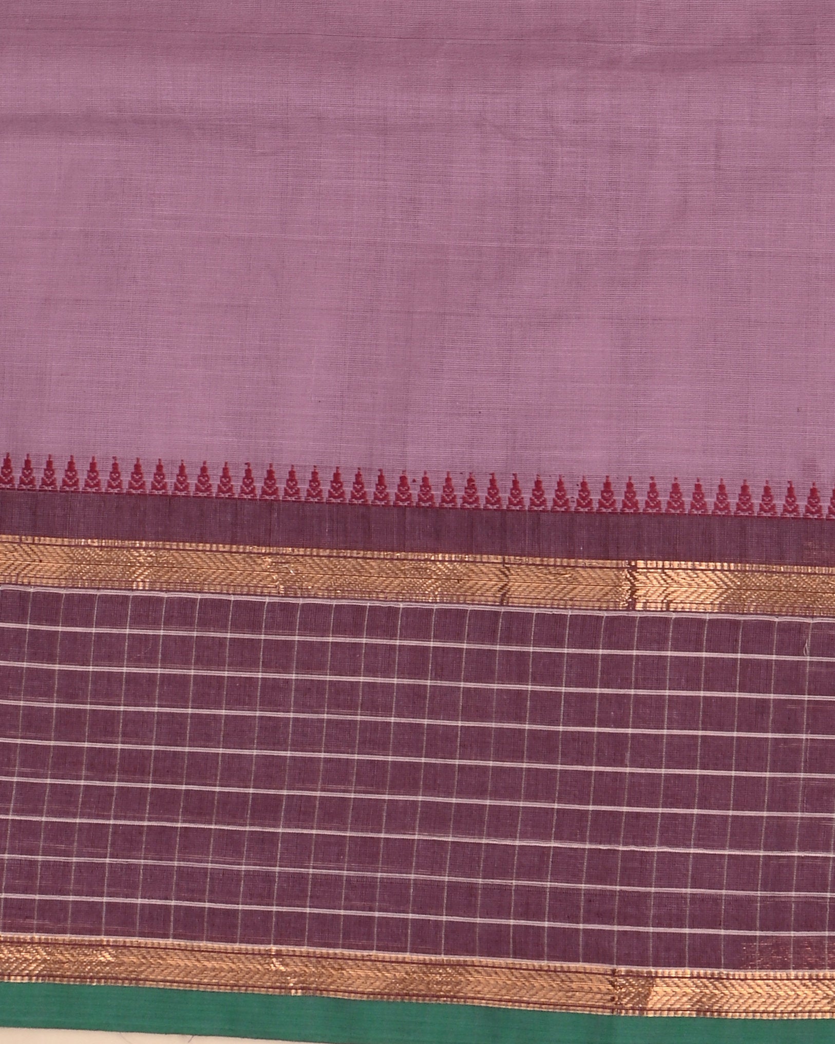 Pink Color Cotton Saree