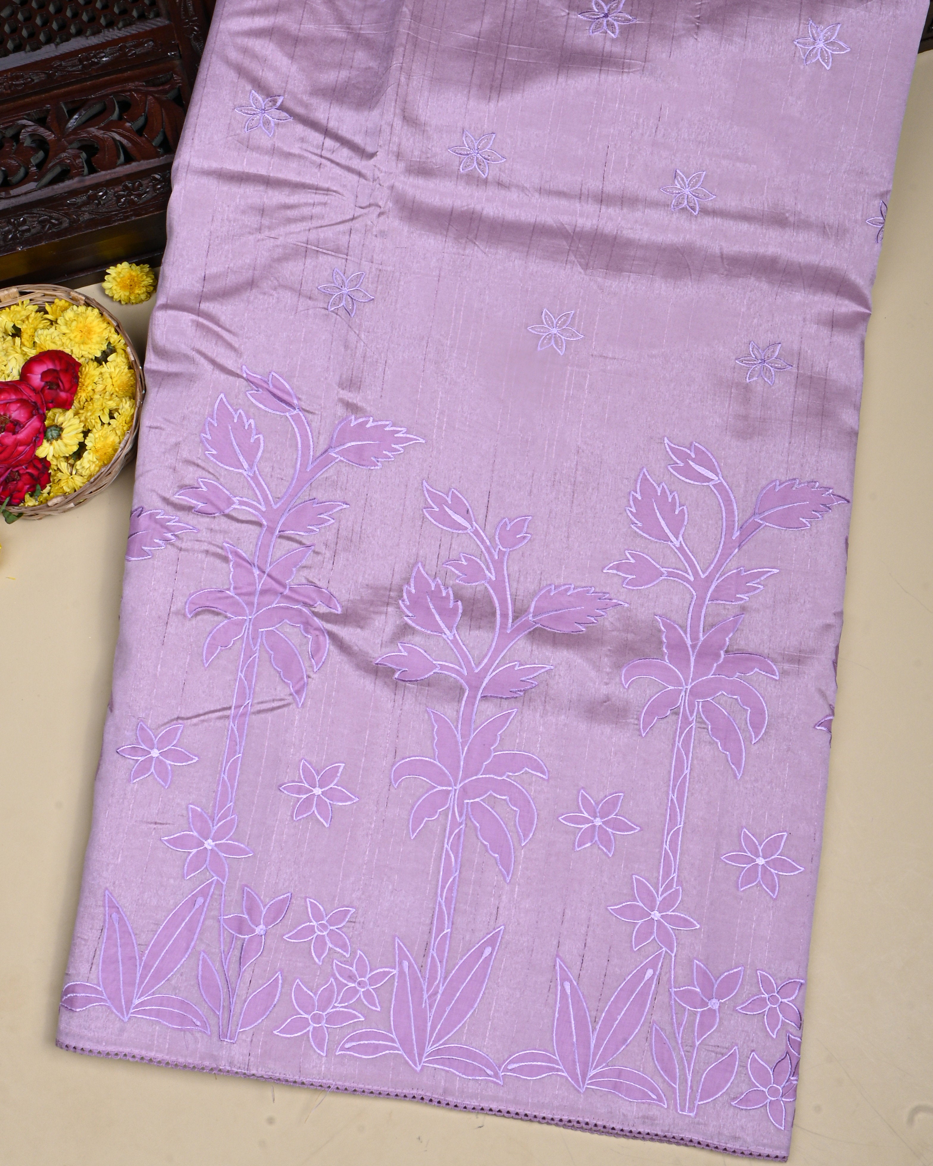 Pink Color Silk Saree