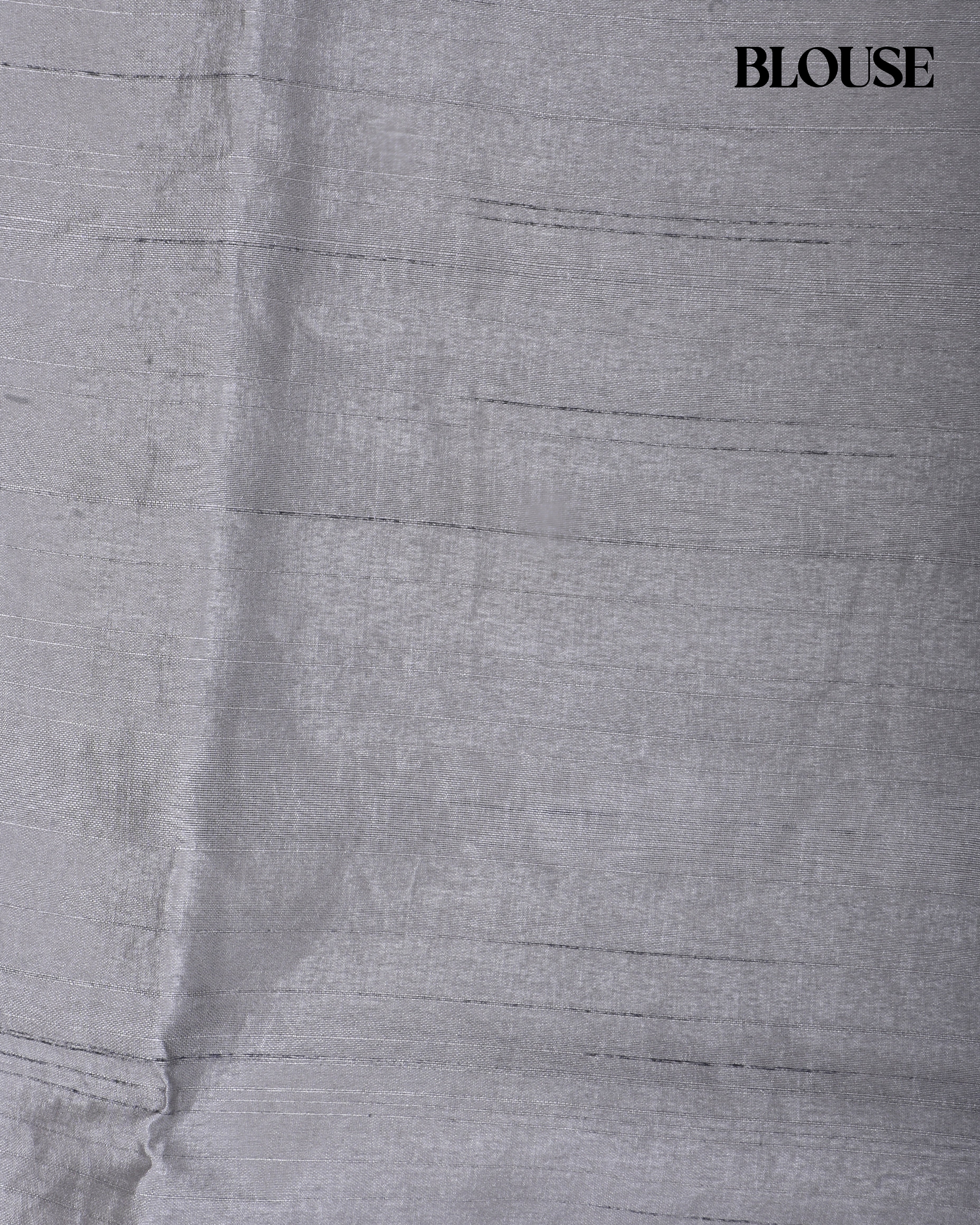 Grey Color Silk Saree