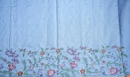 Embroidery Tussar Saree