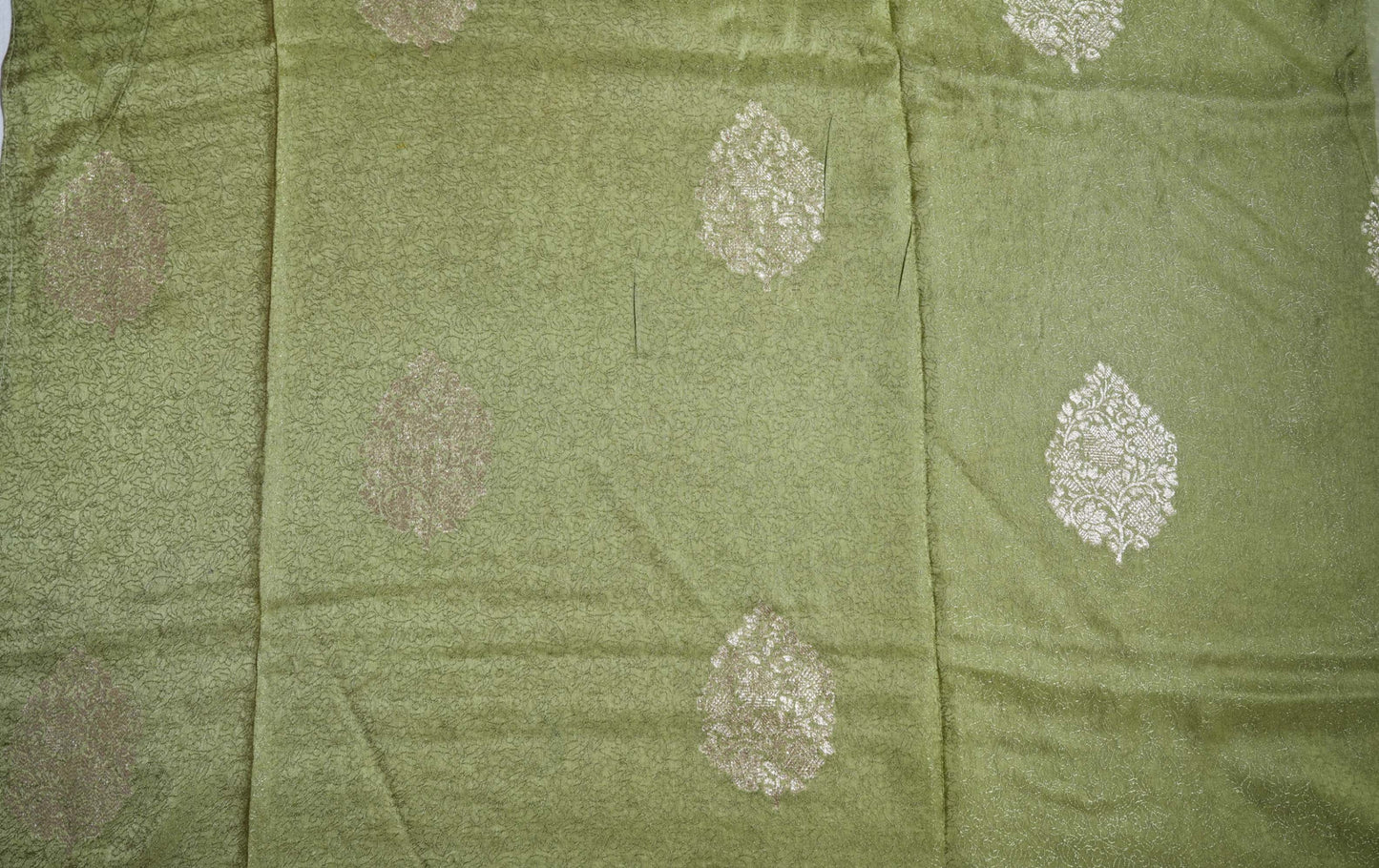 Gold Embroidery Tissue Saree