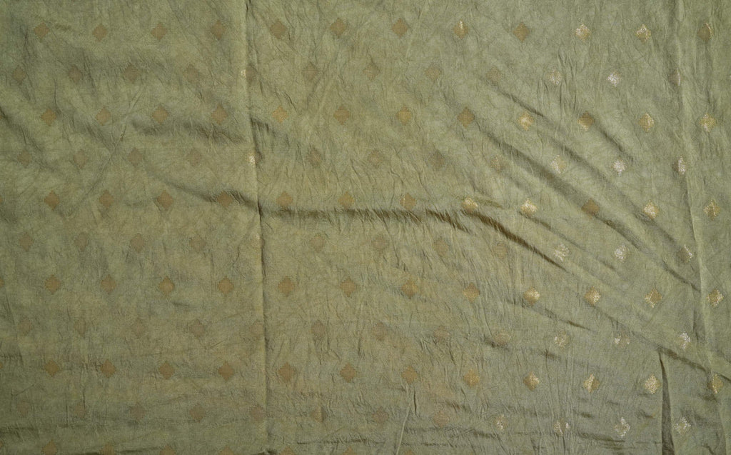 Gold Embroidery Tissue Saree