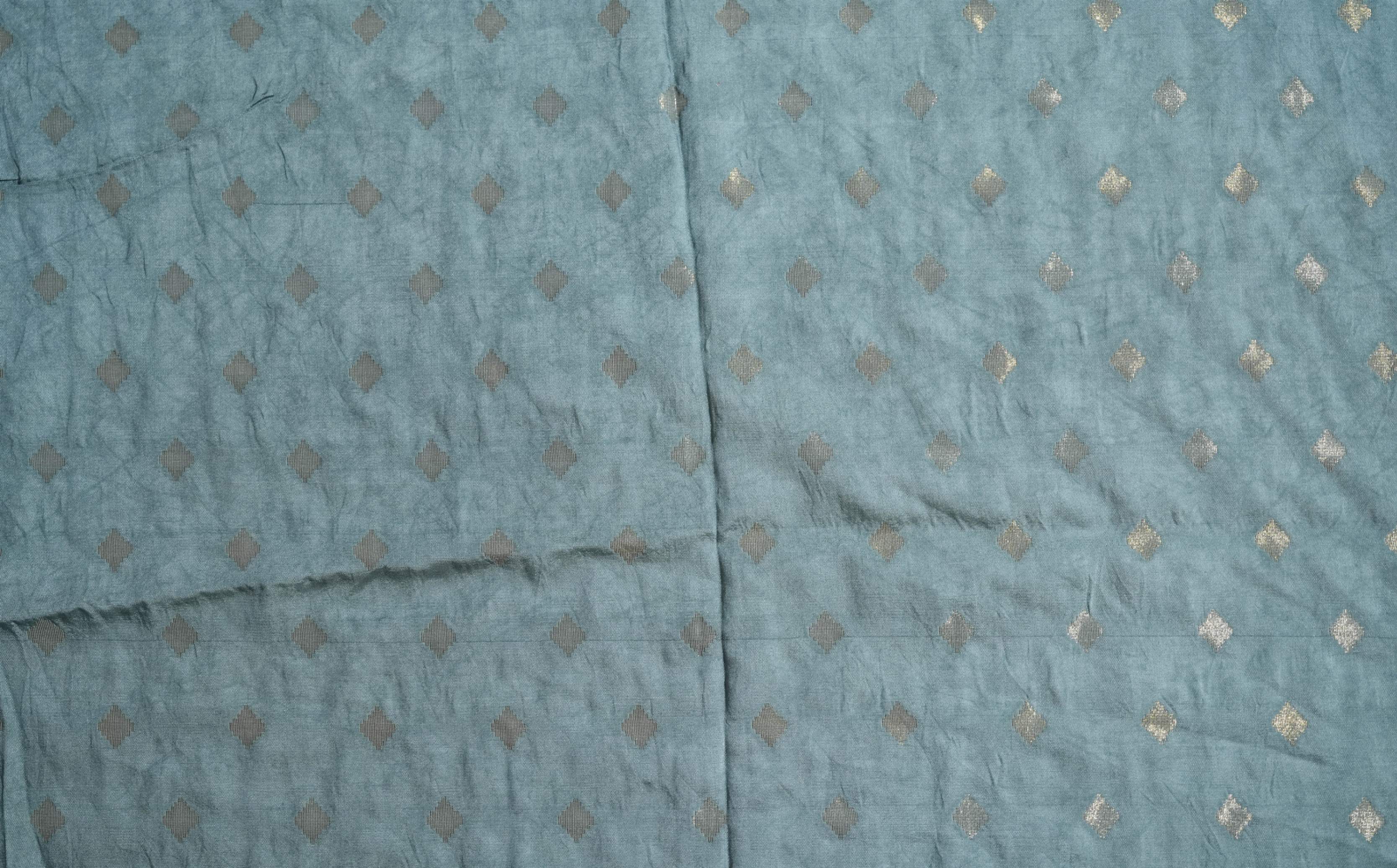 Ferozi Embroidery Tissue Saree