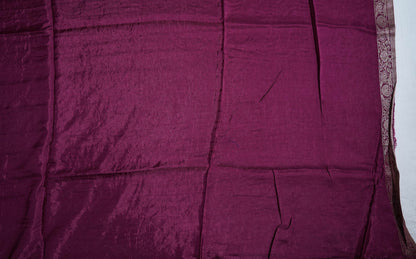 Pink Banarasi Silk Saree