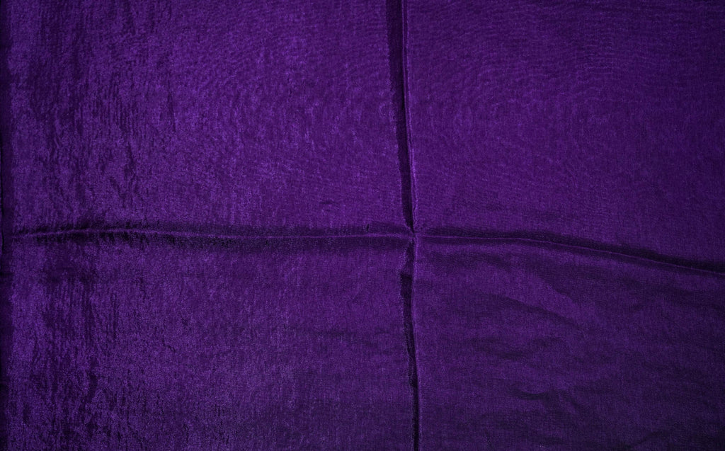Purple Banarasi Silk Saree