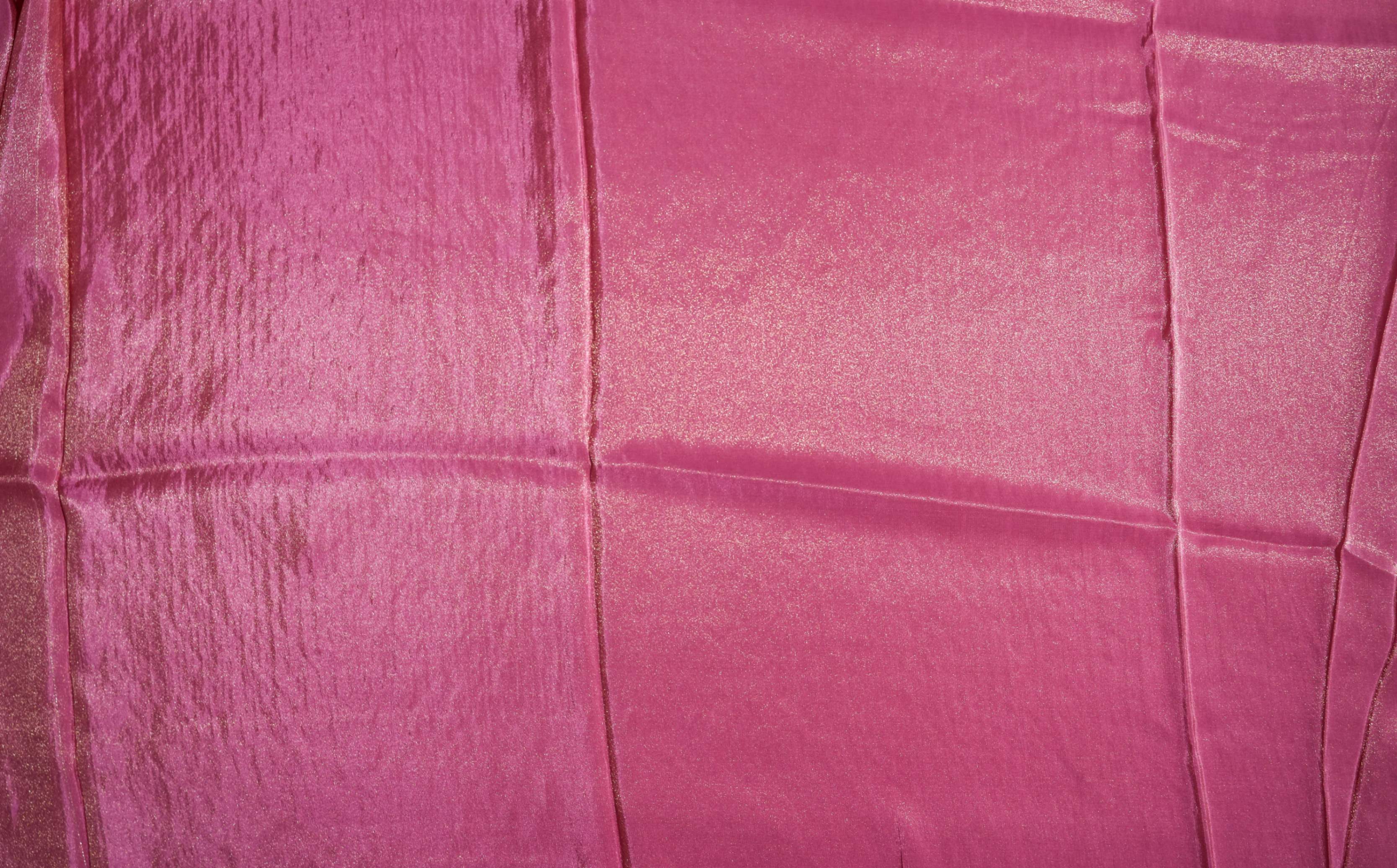 Pink Banarasi Tissue Saree