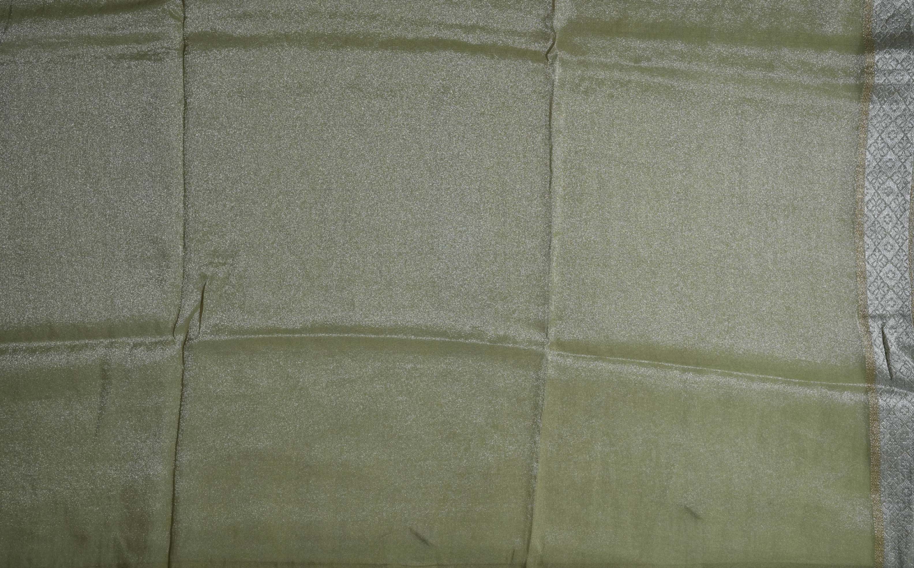 Multi Colour Banarasi Tissue Saree