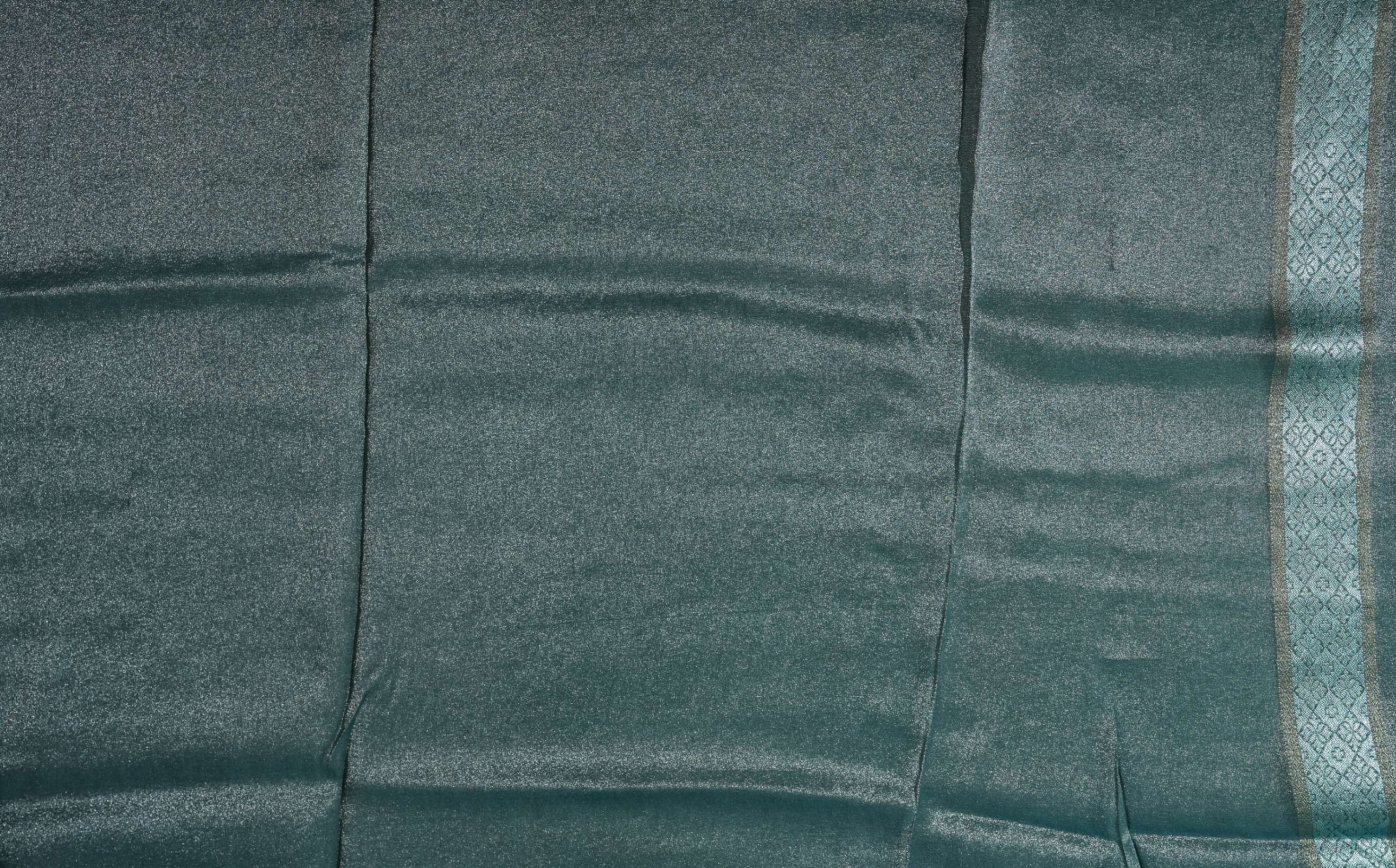 Multi Colour Banarasi Tissue Saree