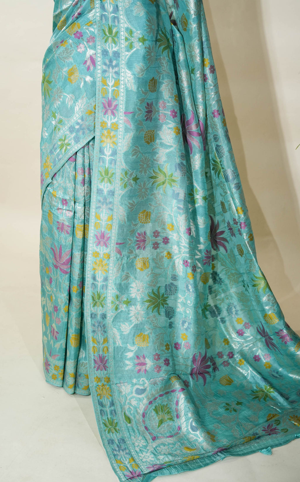 Ferozi Banarasi Dupion Saree
