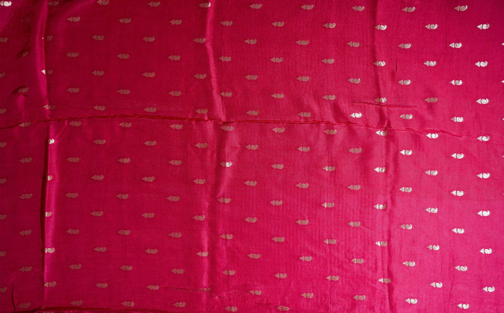 Purple Banarasi Silk Saree