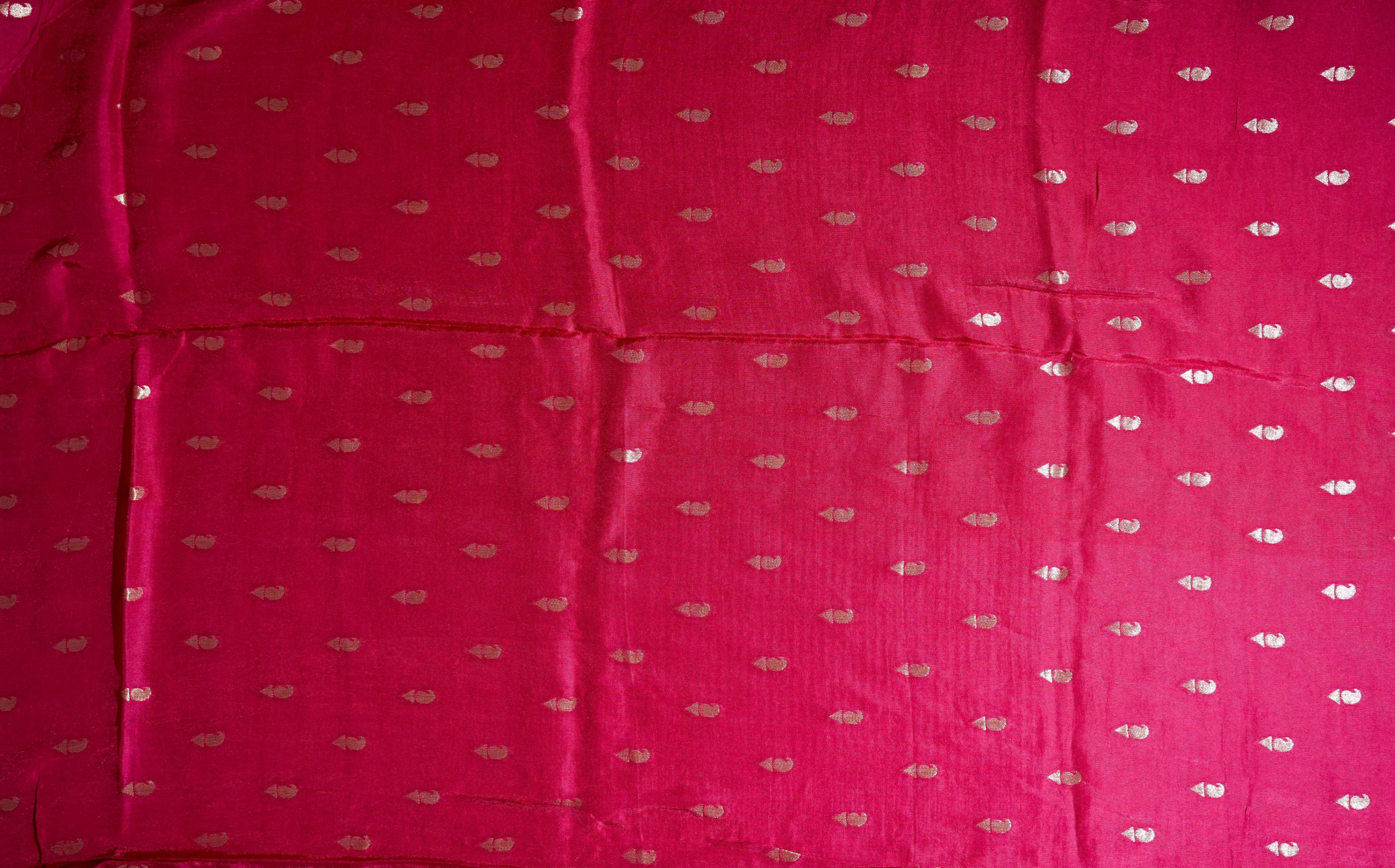Purple Banarasi Silk Saree