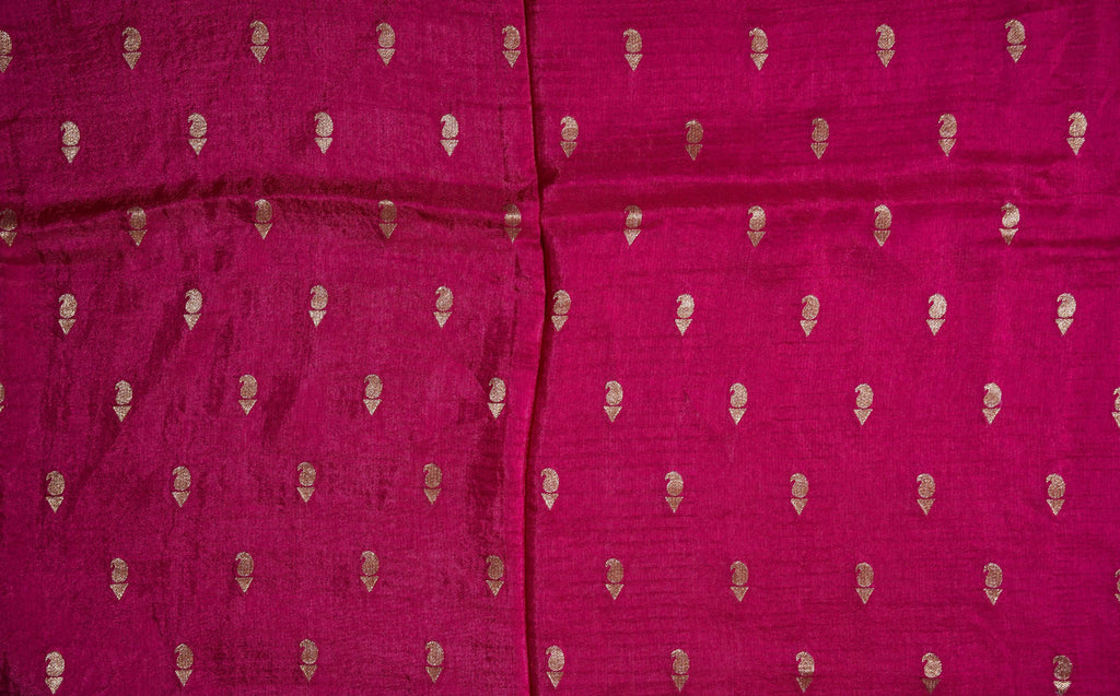 Yellow Banarasi Silk Saree