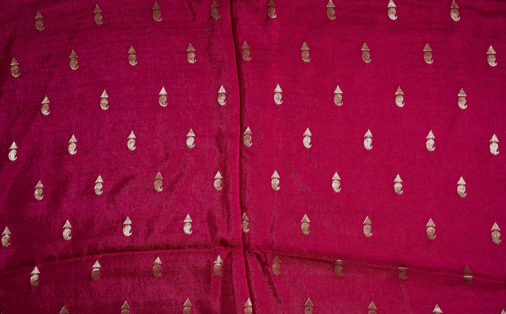 Yellow Banarasi Silk Saree