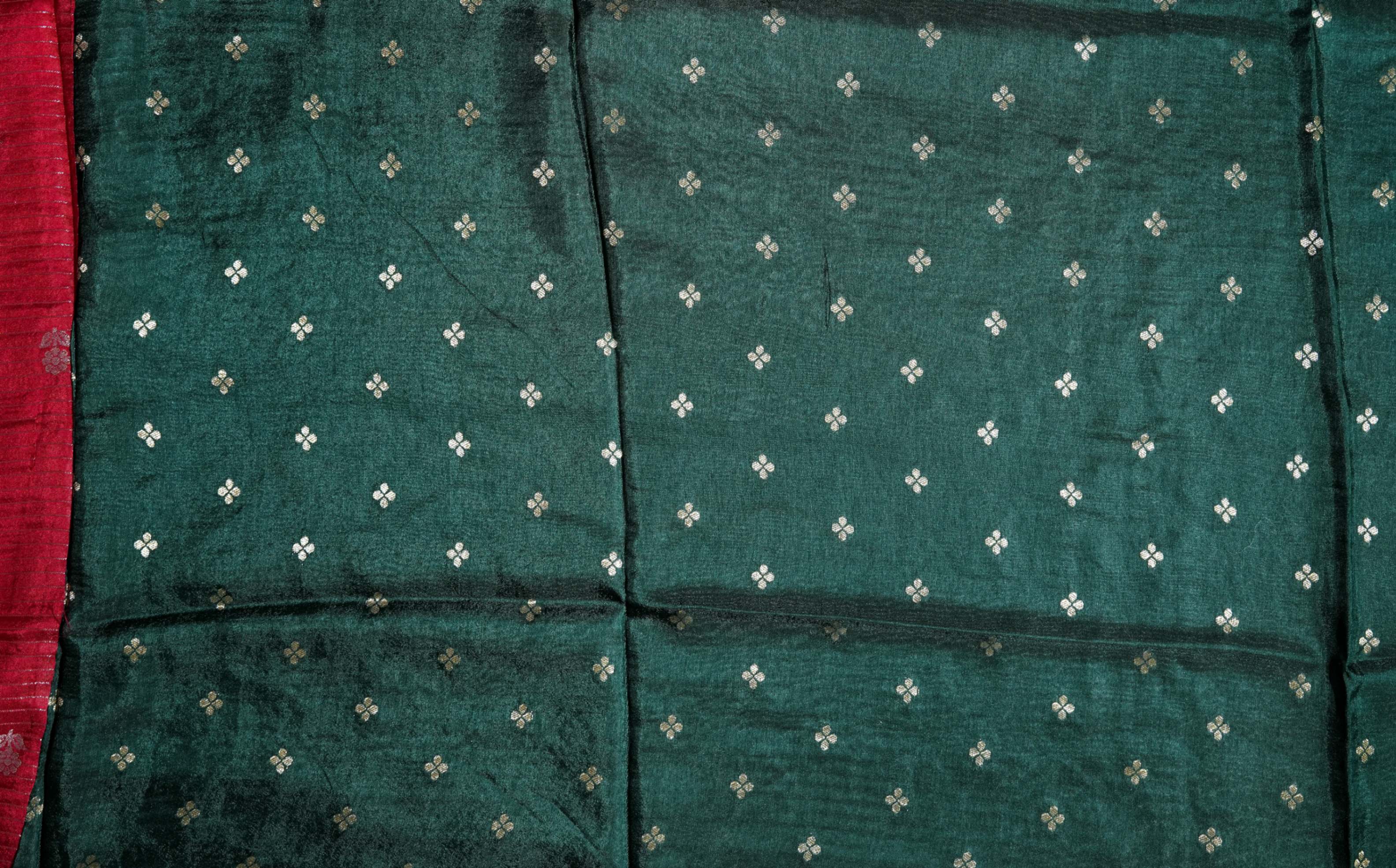 Red Banarasi Silk Saree