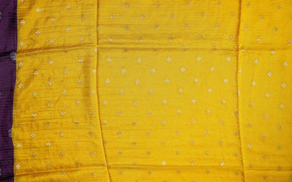 Purple Banarasi Silk Saree