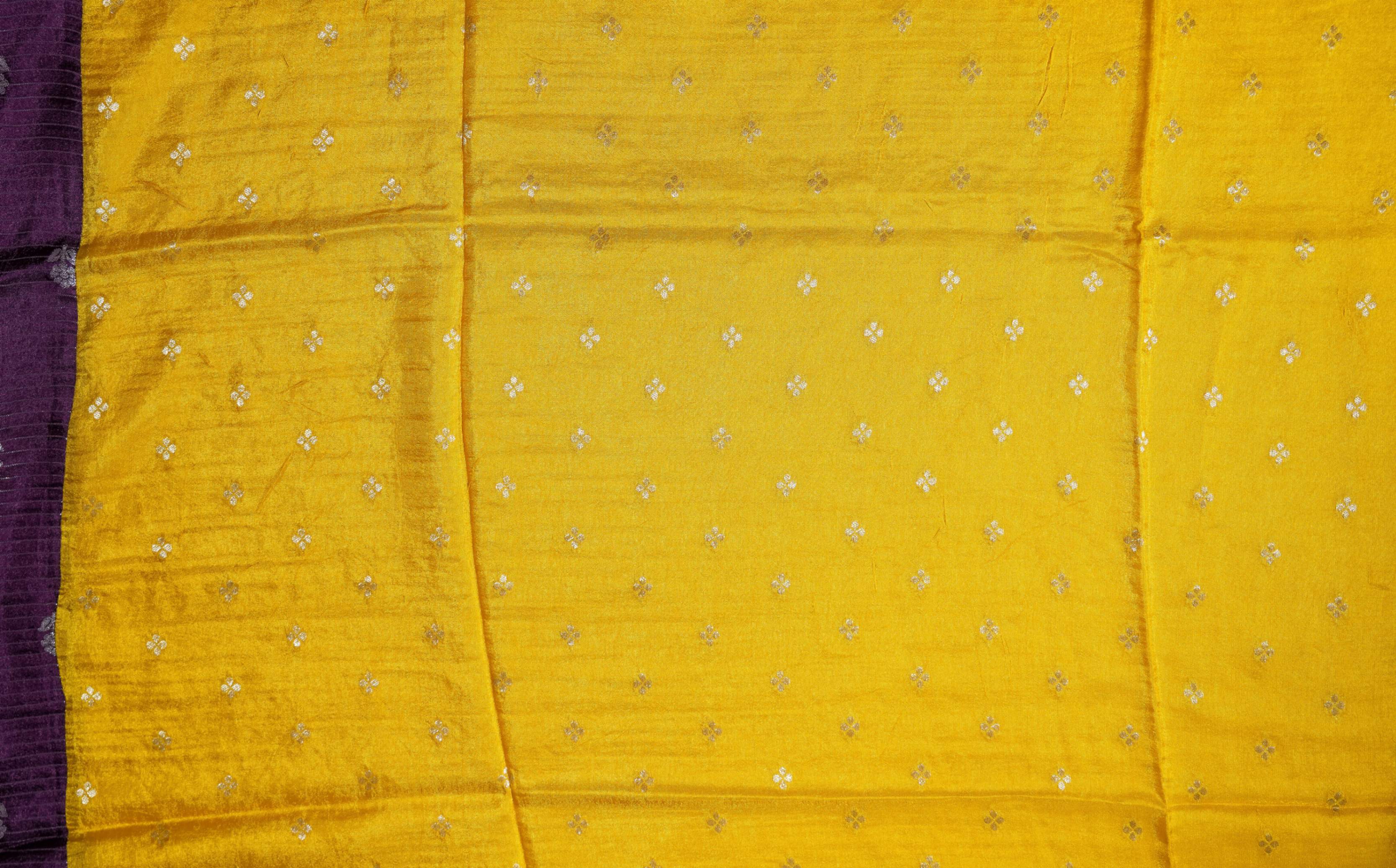 Purple Banarasi Silk Saree