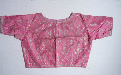 Multicolor Embroidery Tissue Saree