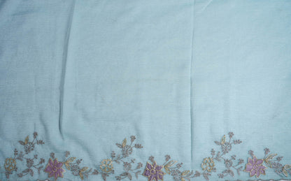 Ferozi Embroidery Organza Saree