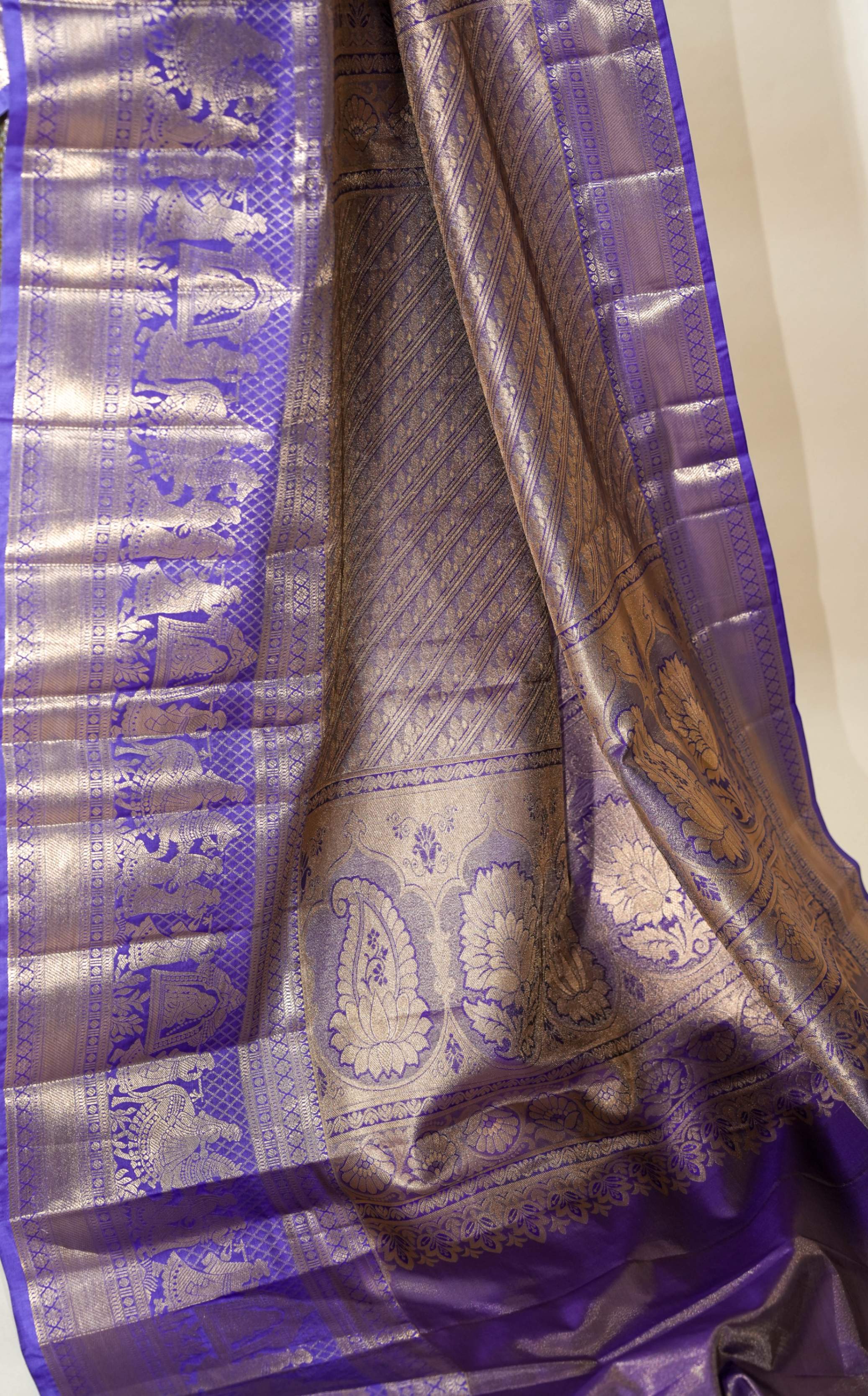 Gold Kanchipuram Saree