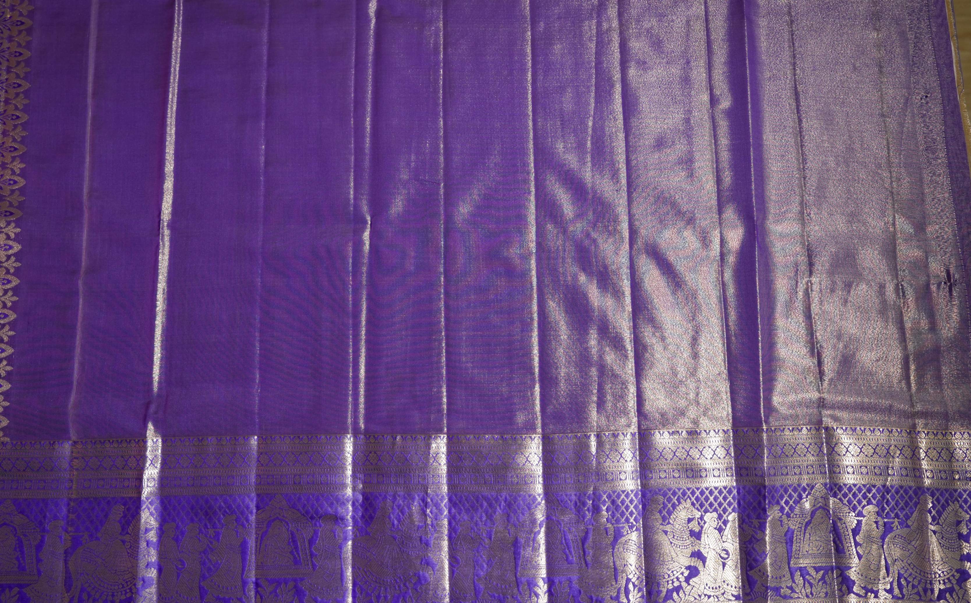 Gold Kanchipuram Saree