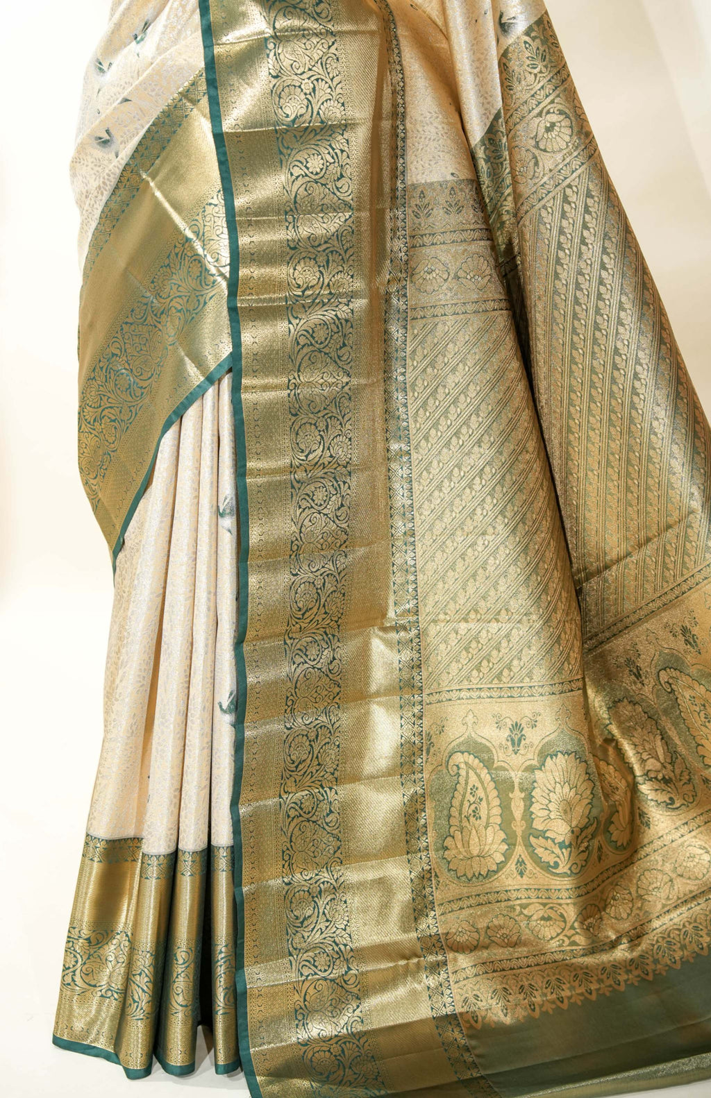 Gold Kanchipuram Saree