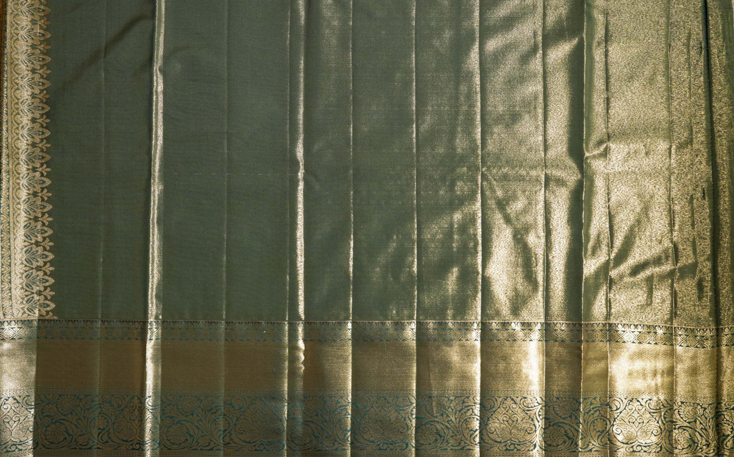 Gold Kanchipuram Saree