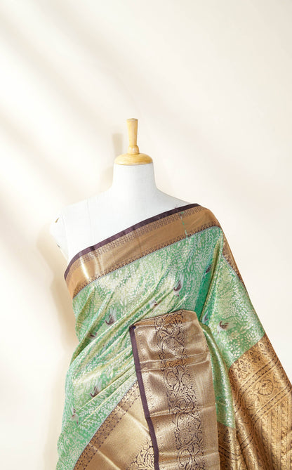 Ferozi Kanchipuram Saree